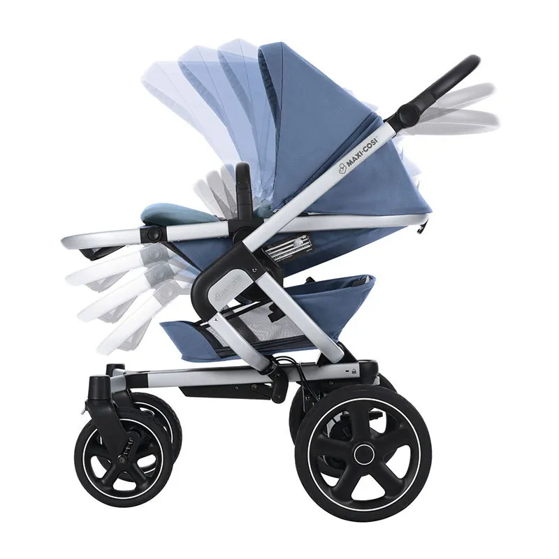 Poussette Tout terrain Nova 4 roues Frequency Bleu - 0m+-3