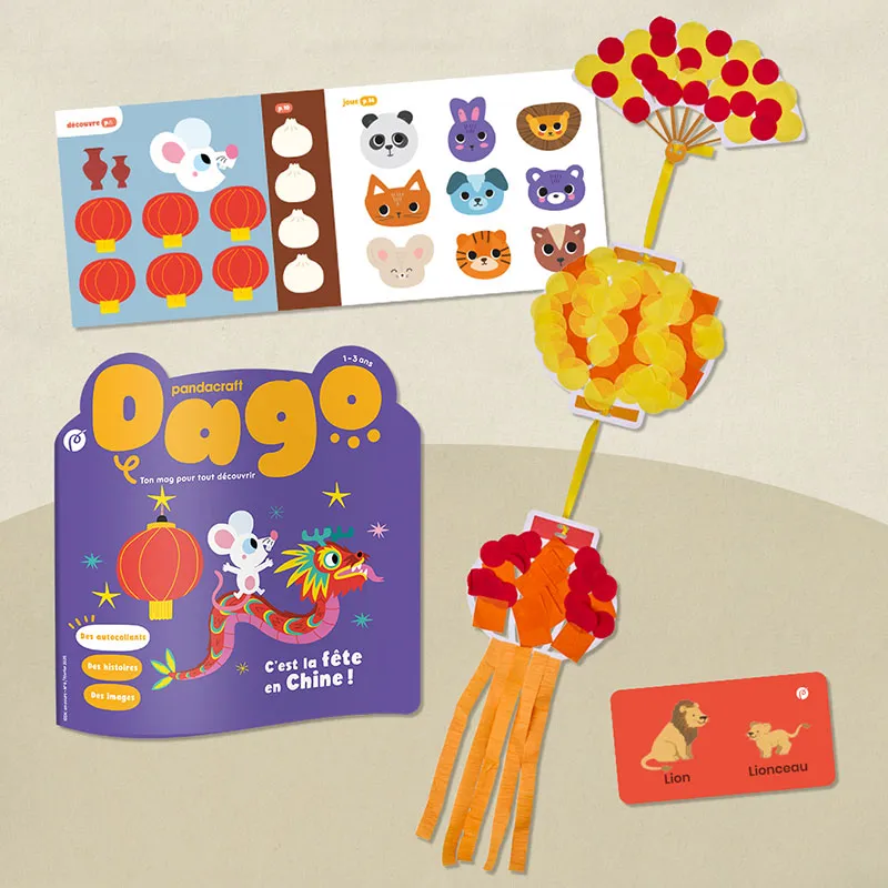 Abonnement Mensuel Pandacraft Dago - 1-3ans-3