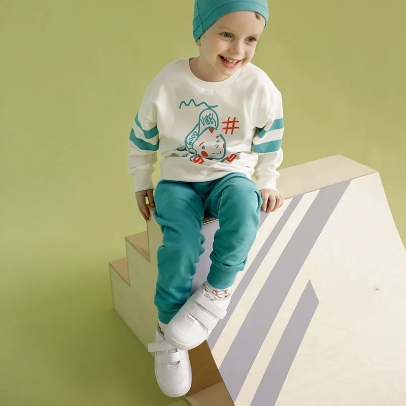 Pantalon Orange flip - Turquoise-3