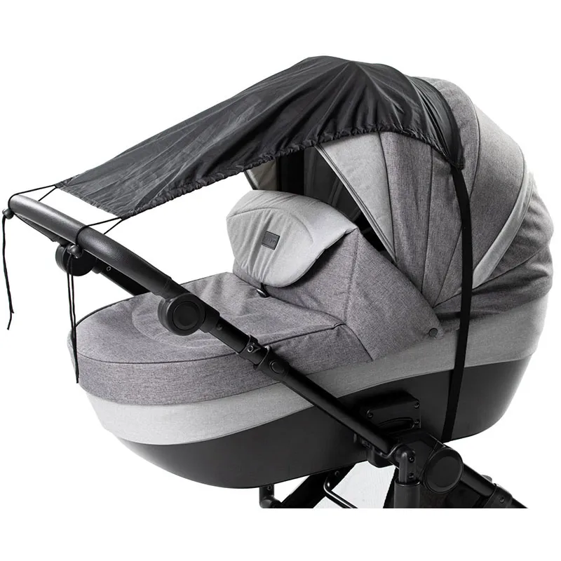 Auvent de poussette Gris - 67,5x46cm-1
