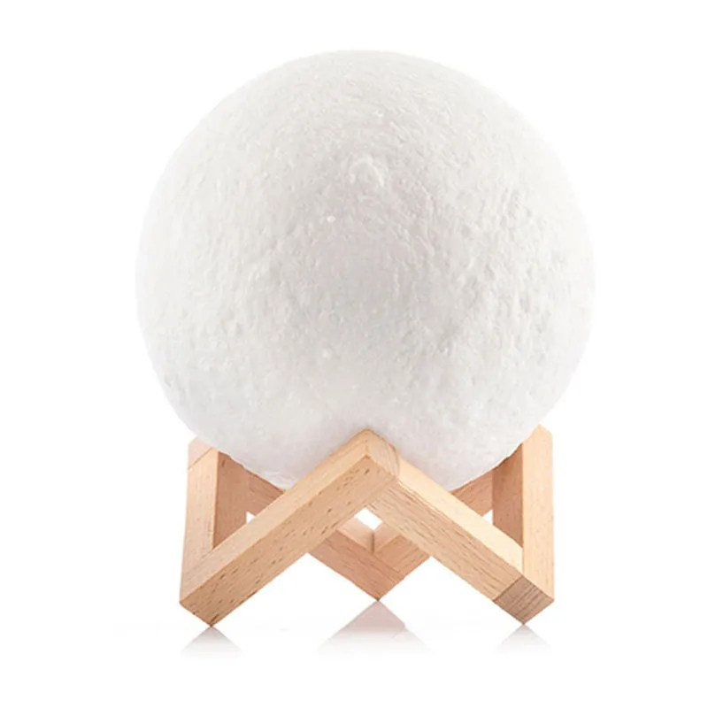 Lampe Lune LED à contrôle tactile - Ø15 cm-8
