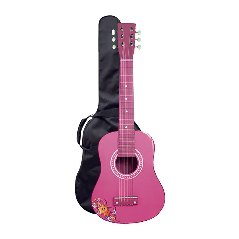 Guitare en bois Rose 65cm - 36m+-0