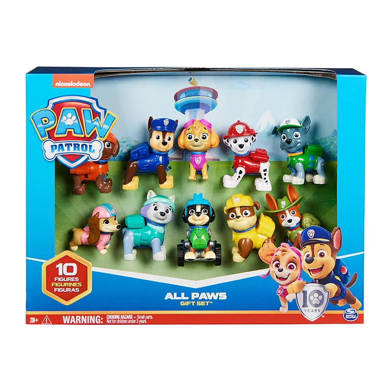 Figurines Pat'Patrouille 10pcs - 36m+-6
