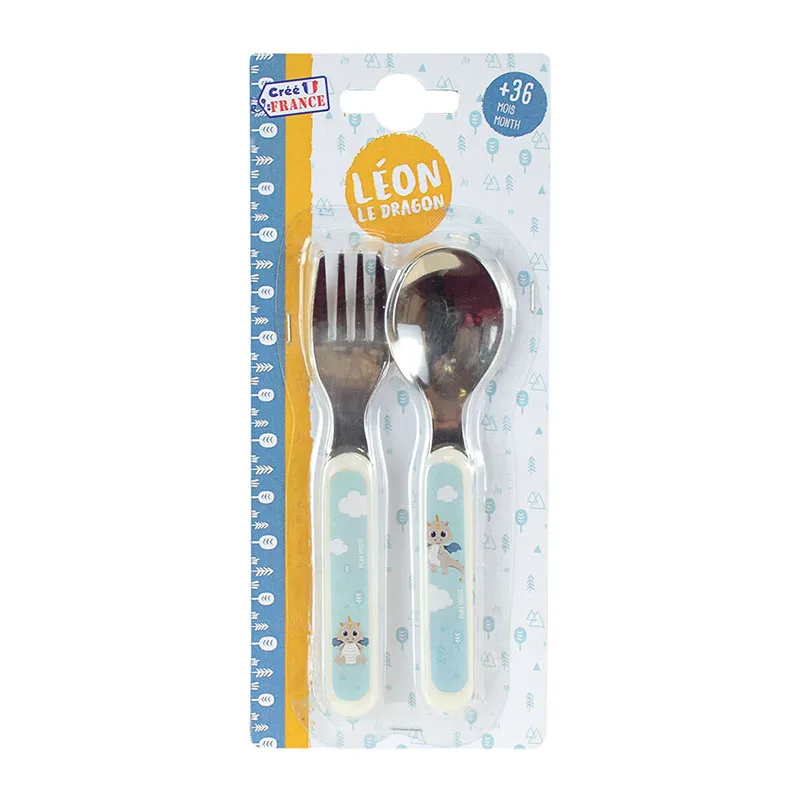 Ensemble repas Léon le dragon - 9pcs-3
