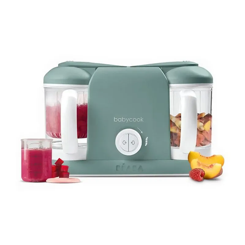 Babycook Duo Robot 4en1 Eucalyptus - 2200ml-1