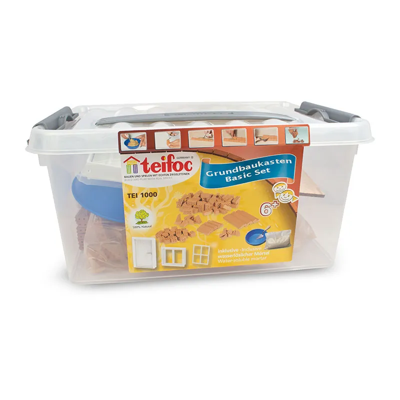Boite de briques de construction 100pcs - 6+-0