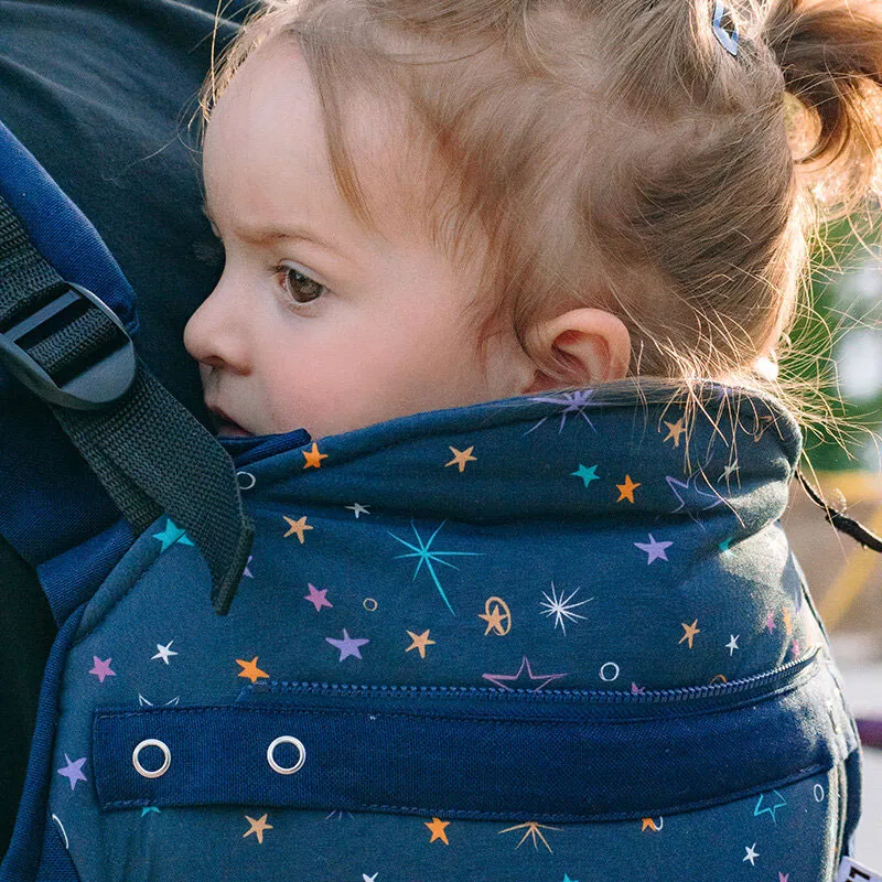 Porte bébé Love Buckle Carrier Star - Bleu-6