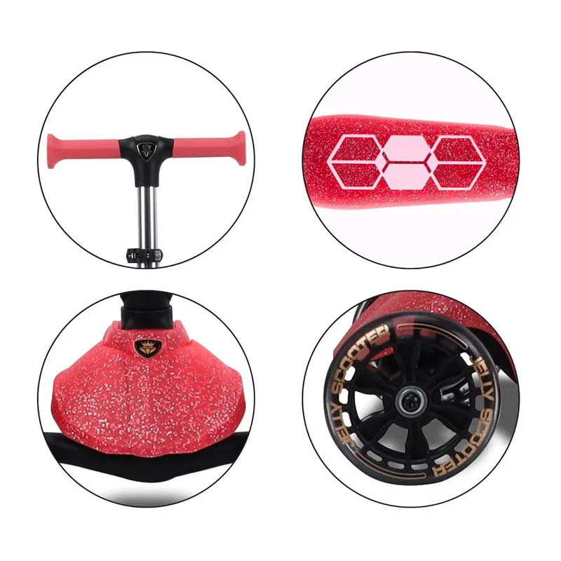 Trotinette 3 roues Scooter Jelly Rose - 18m+-10