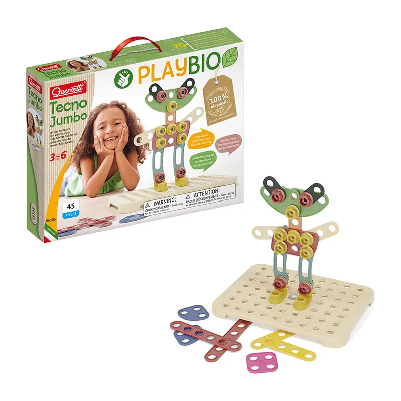 Jeu de construction Tecno Jumbo 45pcs BIO - 36m+-3