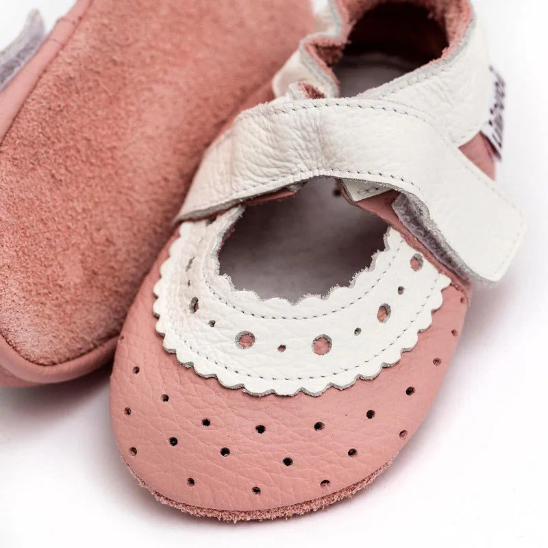 Sandales souple Baby - Rose-3
