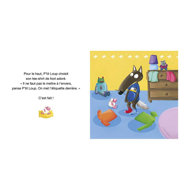 P'tit Loup s'habille tout seul - 24m+-2