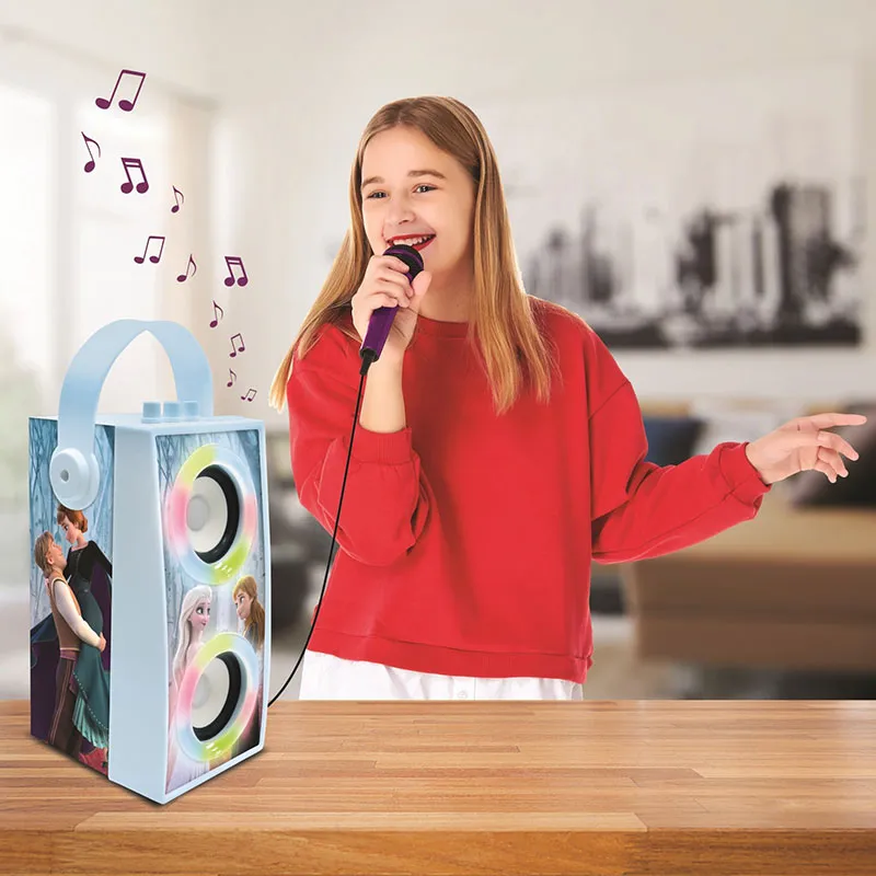 Enceinte Bluetooth portable & Micro Reine des Neiges - 6+-4