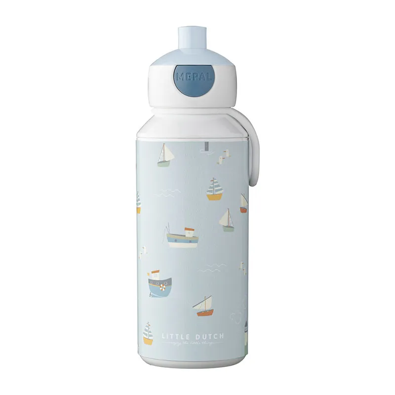 Set Campus gourde pop-up 400ml + Lunchbox - Sailors Bay-2