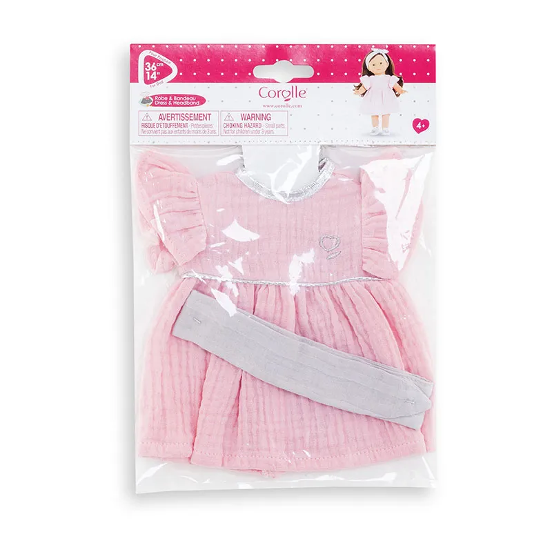 Robe & Bandeau poupée ma Corolle 36cm - 4+-2