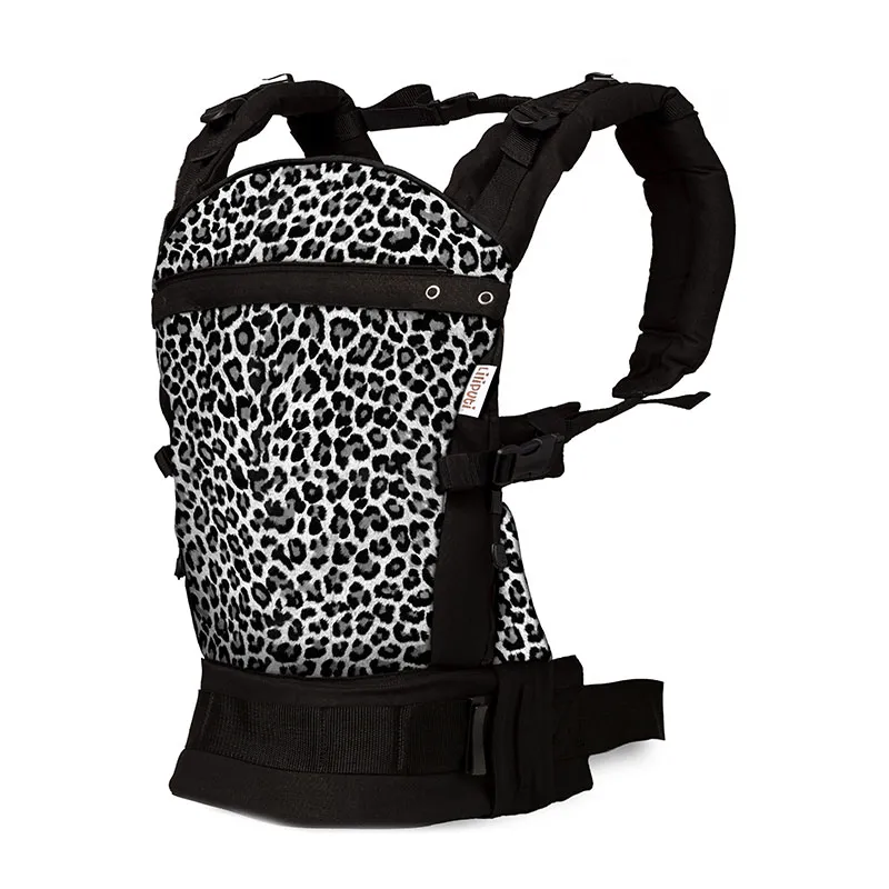 Porte bébé Love Buckle Carrier Léopard - Marron-0
