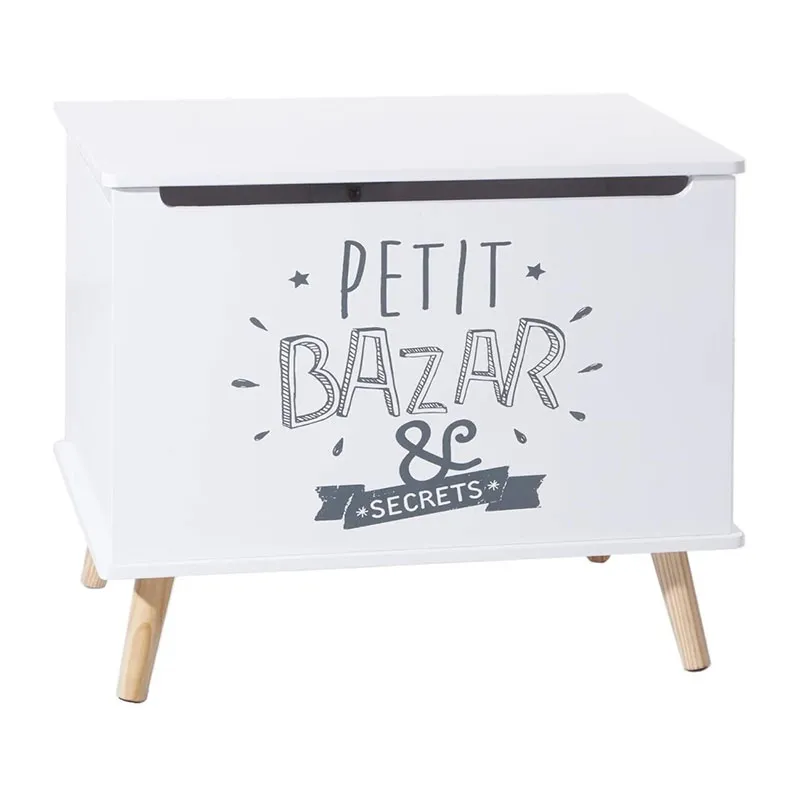 Coffret Petit bazar Blanc/Naturel - 58x48cm-5
