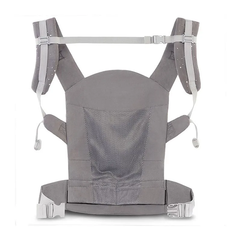 Porte-bébé Physiologique Huggy Gris - 3m+-4