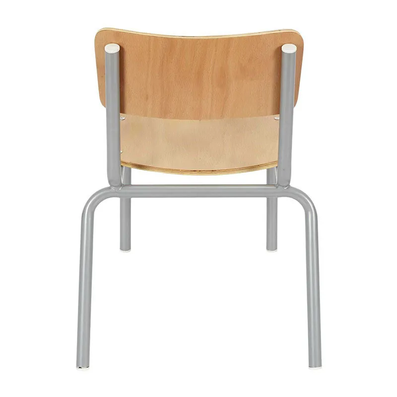 Chaise Écolier enfant Acier/Bois - 34x33x50cm-4