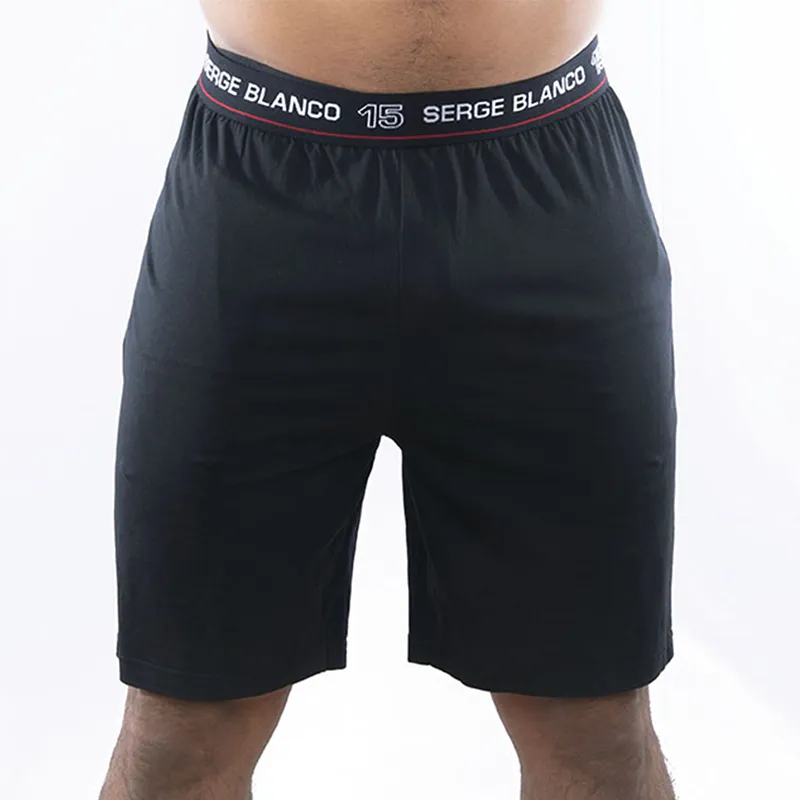 Pyjama Homme Serge Blanco - Noir-3