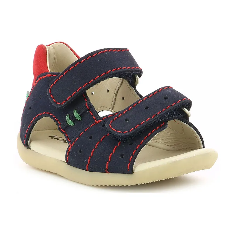 Sandales Boping-2 - Marine/Rouge-0