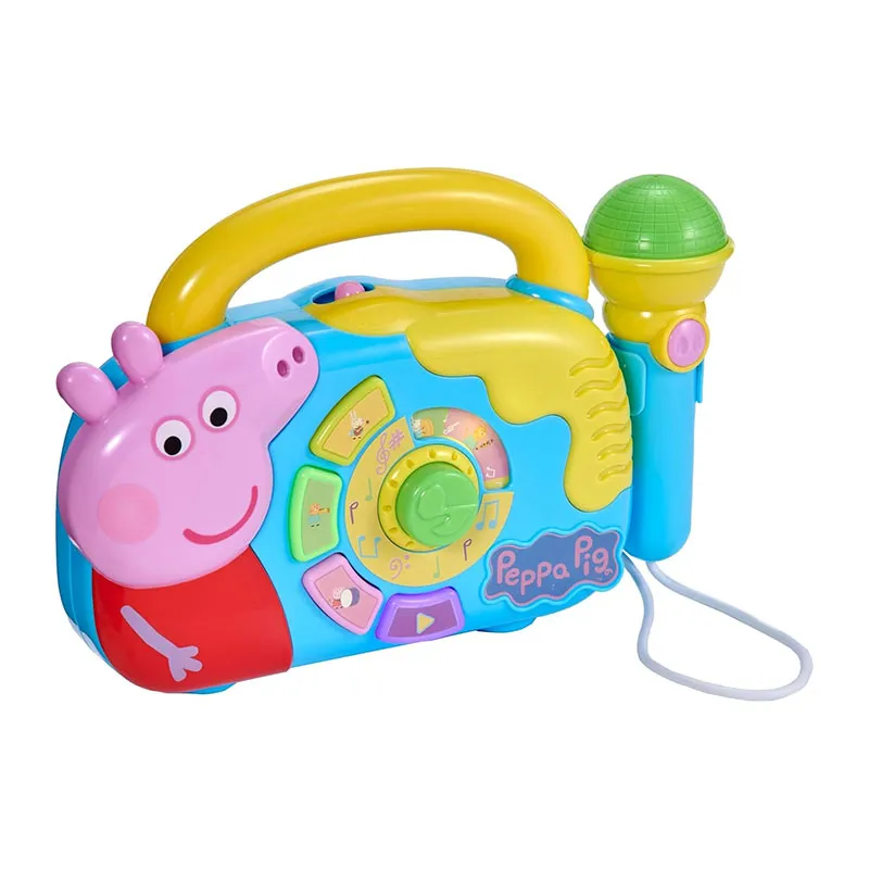 Boombox avec micro karaoké Peppa Pig - 3+-1