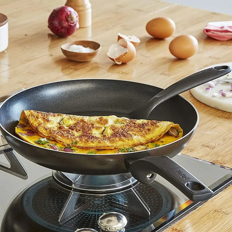 2 Poêles Tefal Easy Cook & Clean - Noir-5