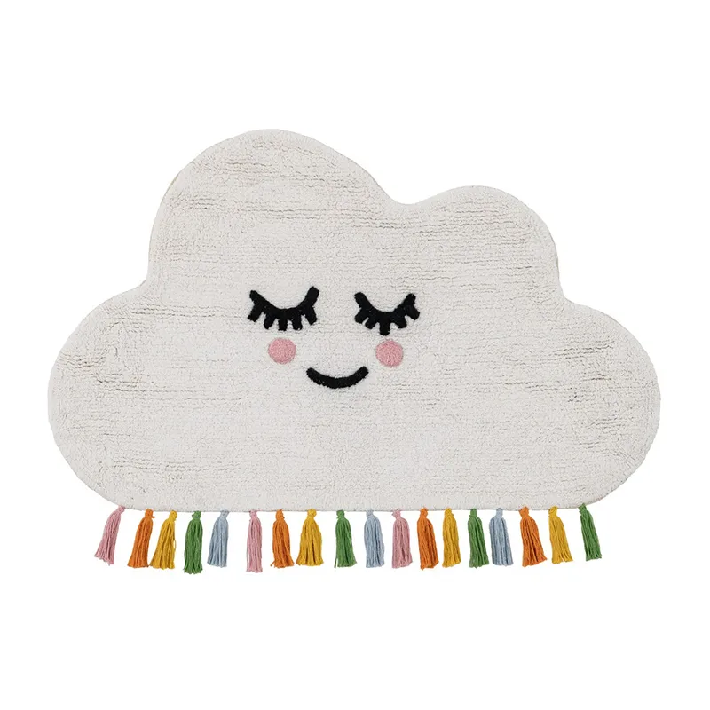 Tapis Nuage Blanc - 100x60cm-1