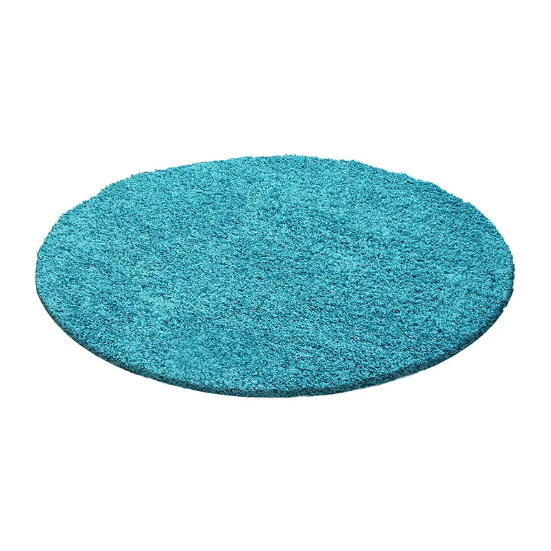 Tapis rond Life Turquoise - Plusieurs dim. dispos-0