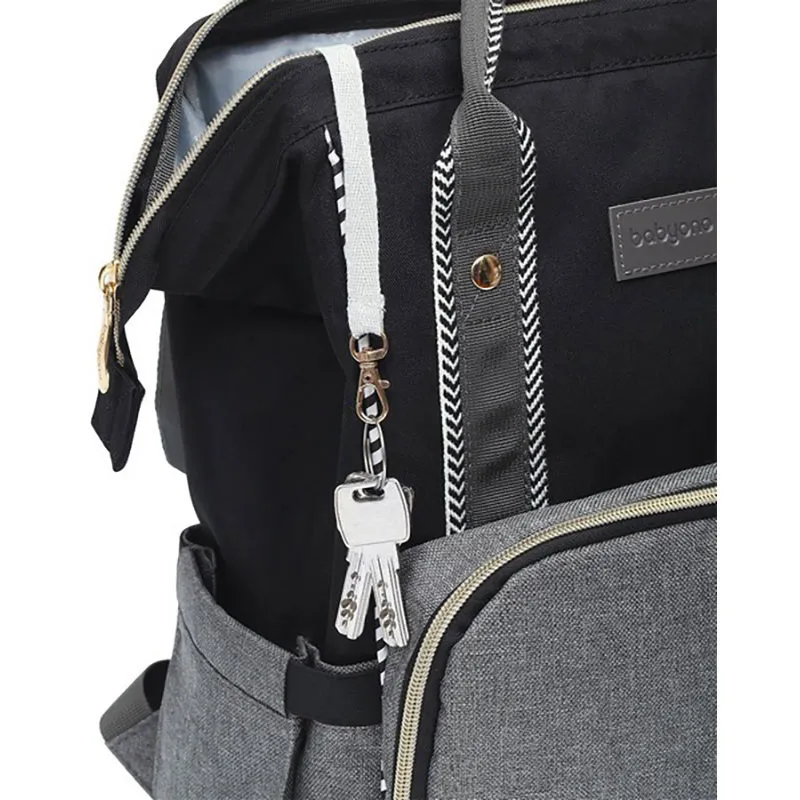 Sac à dos à langer Oslo Style - Noir-10