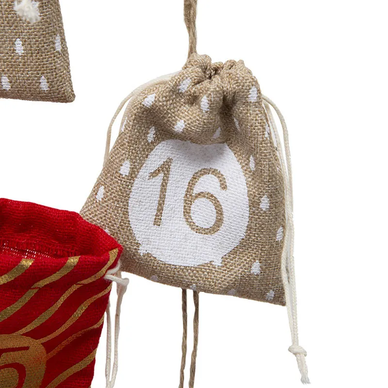 Calendrier de l'avent à suspendre Pochons - 45x63cm-2