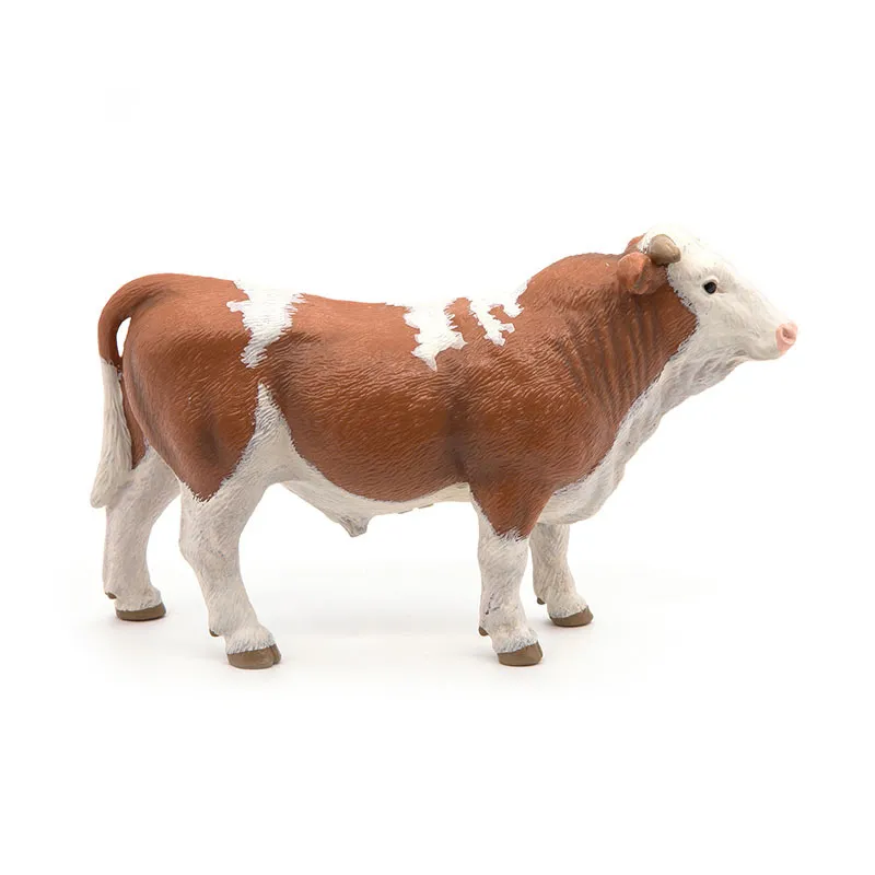 Taureau simmental - 4,5x14,5x9cm-0