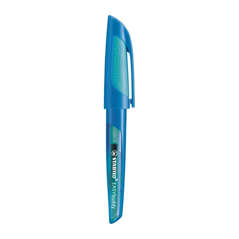Stylo-plume Easybuddy L Gaucher - Bleu/Turquoise - STABILO-1