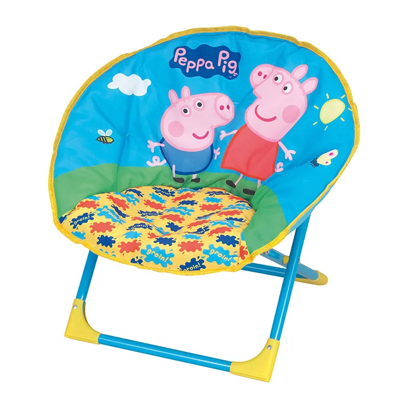 Siège lune pliable Peppa Pig - 47x54x45cm-2