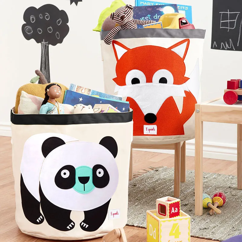 Sac à jouets Panda - 43x43,5cm-2