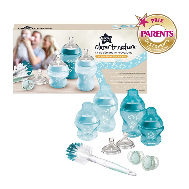 Coffret naissance Closer To Nature Transparent/Bleu - 0m+-1