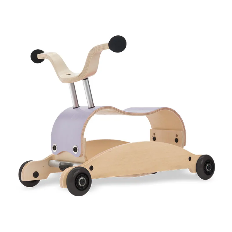 Porteur/Bascule 2en1 Mini Flip Lilas - 9m+-1