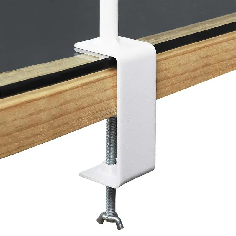 Barre déco de table ajustable Blanc - 250x4x90cm-3