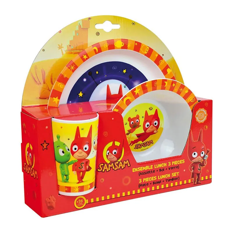 Ensemble repas Samsam - 3pcs-2