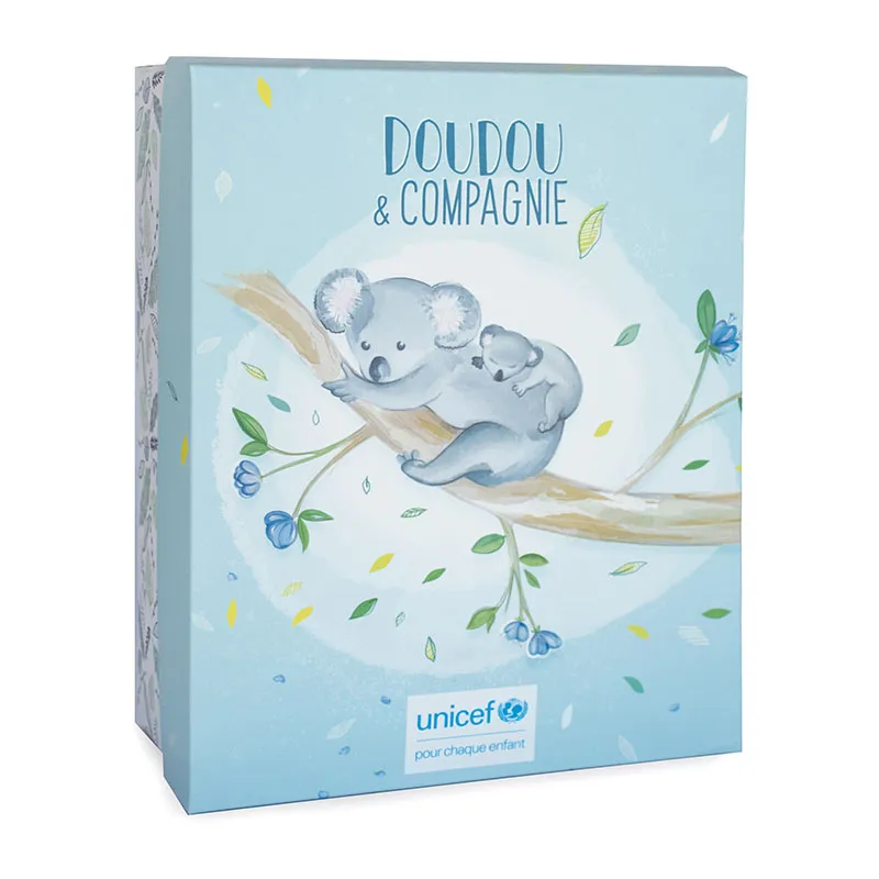 Peluche Koala avec bébé Unicef - 25cm-2