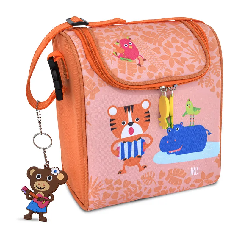 Petit Sac à snacks Rico Funny Jungle - Abricot-0