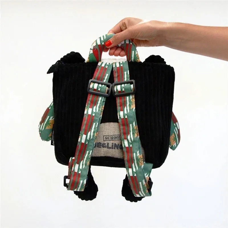 Sac à dos Velours Rototos le Panda - 36cm-3