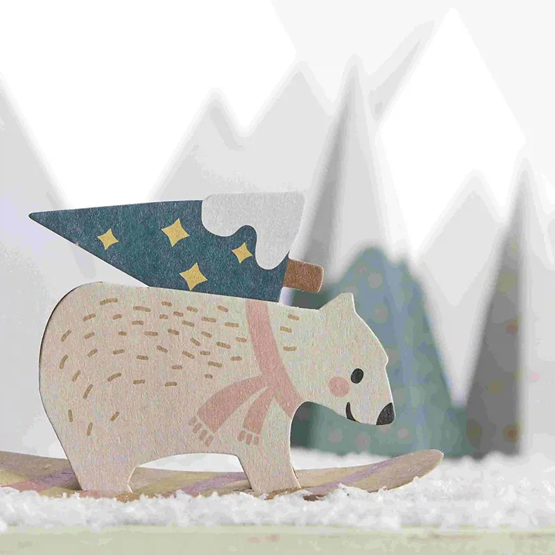 Calendrier de l'avent Village dans la neige - 113pcs-1