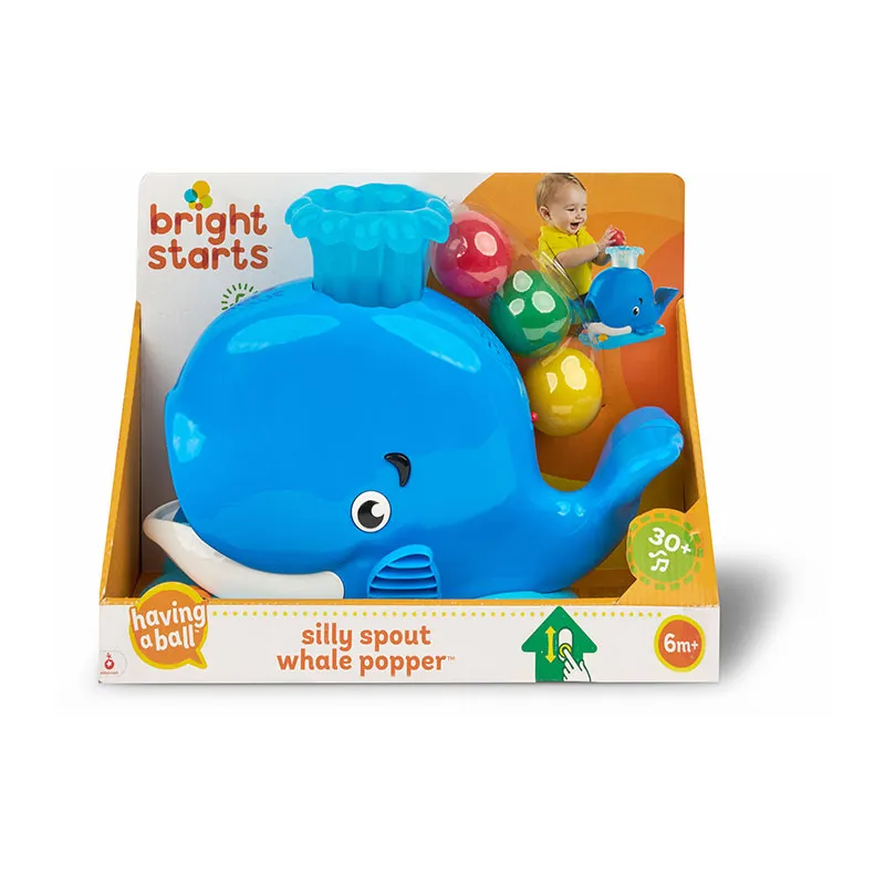 Jeu de balles interactif Silly la baleine - 6m+-2