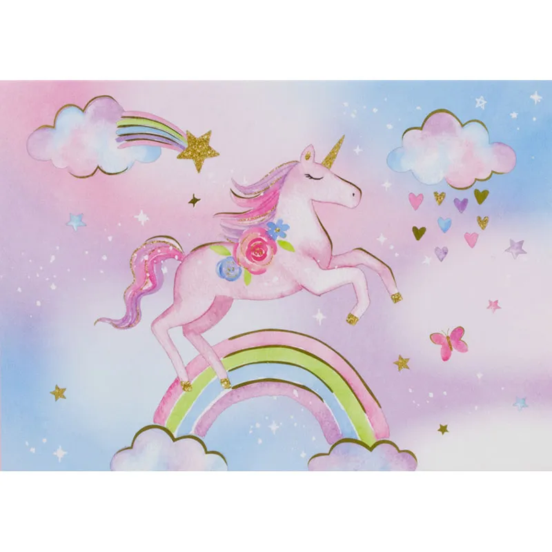 Boîte à bijoux musiq. Licorne Arc-en-ciel - 15x10cm-3