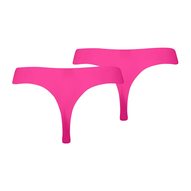 2 Strings sans coutures Femme Puma - Rose-1