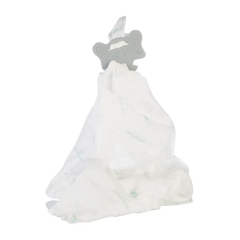 Anneau de dentition lange Oketi Poketi Gris - 0m+-1