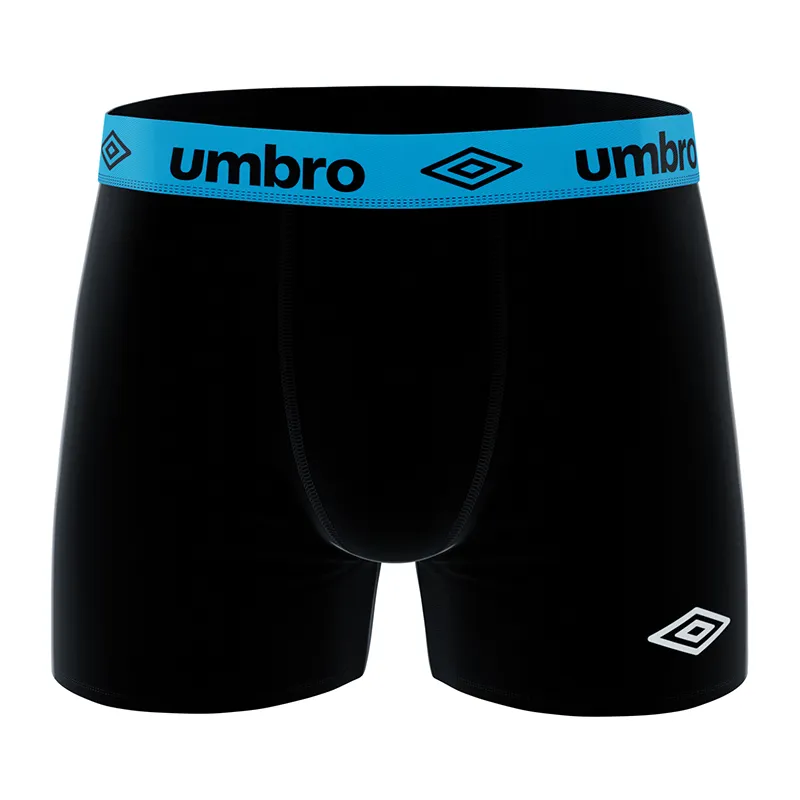 8 Boxers Homme Umbro - Noir/Bleu/Jaune/Vert/Orange-1