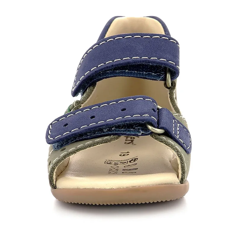 Sandales Boping-2 - Kaki/Bleu-3