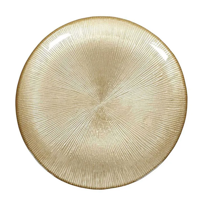 6 Assiettes à dessert Royal Dorées - ø21 cm-3