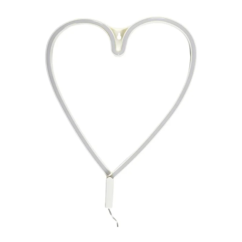Lampe led Cœur Multi. - 30cm-1
